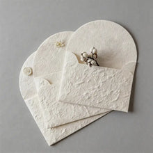 Load image into Gallery viewer, Linen Textured  Paper Envelope
