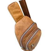 Load image into Gallery viewer, Cowhide Leather Sling Bag
