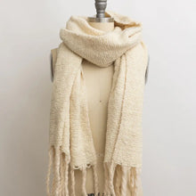 Load image into Gallery viewer, Cozy Knit Scarf W/Tassels
