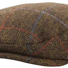 Load image into Gallery viewer, Plaid Wool Blend Ivy Cap
