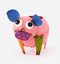 Load image into Gallery viewer, Metal Pig Garden Planter
