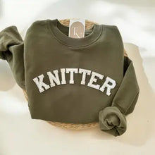 Load image into Gallery viewer, KNITTER Sweatshirt(Denim Blue)
