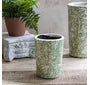 Load image into Gallery viewer, Green Pattern Ceramic Vase
