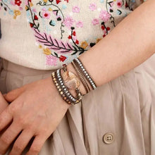 Load image into Gallery viewer, Earthy Jasper Bead  Bracelet
