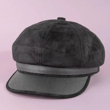 Load image into Gallery viewer, Leather Newsboys Cap
