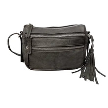 Load image into Gallery viewer, Cowhide Leather Bag W/Tassels
