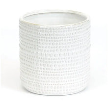 Load image into Gallery viewer, Textured White Pot
