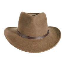 Load image into Gallery viewer, Wool Felt Outback Hat -Khaki
