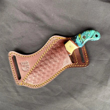 Load image into Gallery viewer, Lagoon Swirl  Skinner Knife -TIK-001
