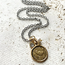 Load image into Gallery viewer, Farthing Coin Necklace
