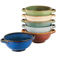 Load image into Gallery viewer, Reactive Glaze Soup Crocks (Asst)

