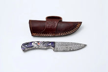 Load image into Gallery viewer, Damascus Hunting Knife-TD-702
