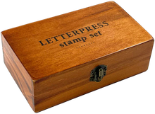 Load image into Gallery viewer, Letterpress Stamp Set
