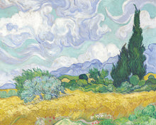 Load image into Gallery viewer, Wheat Fields with Cypresses 1000 Piece Jigsaw Puzzle
