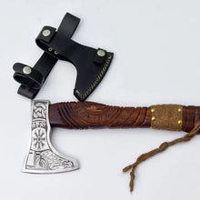 Load image into Gallery viewer, Handcrafted Viking Axe -AXE-C004
