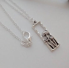 Load image into Gallery viewer, Silver Mushroom Mystical Necklace

