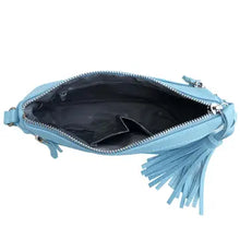 Load image into Gallery viewer, Cowhide Leather Bag W/Tassels
