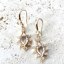 Load image into Gallery viewer, Vintage  Crystal Earrings
