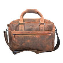 Load image into Gallery viewer, Spacious Buffalo Leather Shoulder Bag
