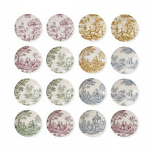 Load image into Gallery viewer, Stoneware Toile Plate ( Asst)
