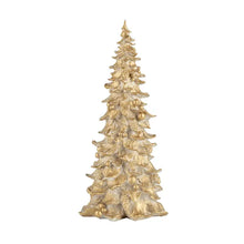 Load image into Gallery viewer, Glittered Slim  Fir Tree,Champagne Gld
