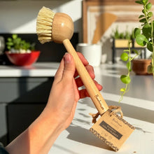 Load image into Gallery viewer, Bamboo Kitchen Dish Scrubber
