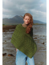 Load image into Gallery viewer, Aasleagh Falls Ladies Aran Poncho
