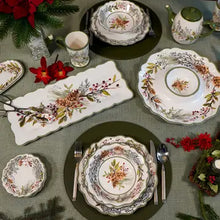 Load image into Gallery viewer, Winters Forest Xmas Hw Melm Oval Platter
