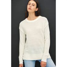 Load image into Gallery viewer, Round Neck Boyfriend Fit Sweater
