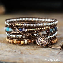 Load image into Gallery viewer, Earthy Jasper Bead  Bracelet
