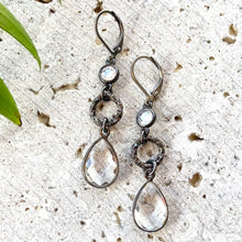 Load image into Gallery viewer, Crystal Quartz Earrings
