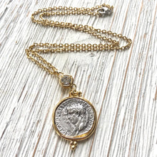 Load image into Gallery viewer, Greek Coin Necklace
