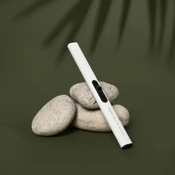 White USB Rechargeable Electric Lighter