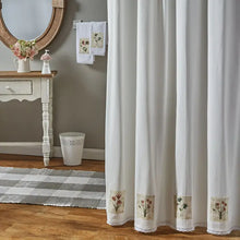 Load image into Gallery viewer, Antiquarian Blooms Shower Curtain 72&quot; X 72&quot;
