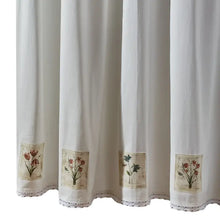 Load image into Gallery viewer, Antiquarian Blooms Shower Curtain 72&quot; X 72&quot;

