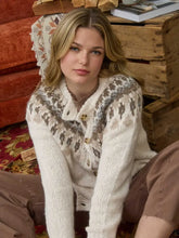 Load image into Gallery viewer, Fair Isle Pattern Knit Cardigan
