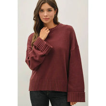 Load image into Gallery viewer, Wide Cuff Oversized Sweater
