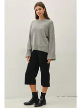 Load image into Gallery viewer, Wide Cuff Oversized Sweater
