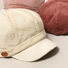 Load image into Gallery viewer, Women's Corduroy Newsboy Cap
