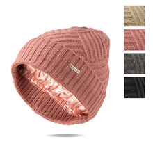 Load image into Gallery viewer, Satin-Lined Beanie
