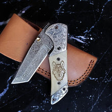 Load image into Gallery viewer, Eagle White Wolf Folding Knife
