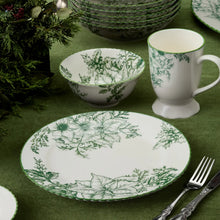 Load image into Gallery viewer, Winter Evergreen Dinner Plate
