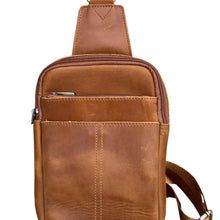 Load image into Gallery viewer, Leather Unisex Crossbody Bag
