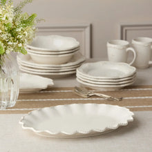 Load image into Gallery viewer, Stoneware Heritage Oval Platter 16"
