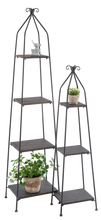 Load image into Gallery viewer, Scroll Top Plant Stand
