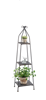 Load image into Gallery viewer, Scroll Top Plant Stand
