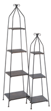 Load image into Gallery viewer, Scroll Top Plant Stand
