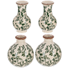 Load image into Gallery viewer, Green Flower Pattern Vase
