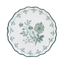 Load image into Gallery viewer, Green Botanical Salad Plate
