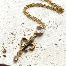 Load image into Gallery viewer, Fleur De Lis Necklace
